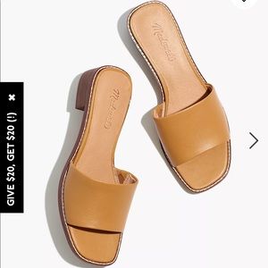 The Cassidy mule in leather